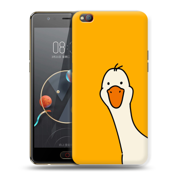 Пластиковый чехол на ZTE Nubia M2 Lite с принтом Утка Пластиковый чехол на ZTE Nubia M2 Lite с принтом Утка