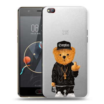 Пластиковый чехол на ZTE Nubia M2 Lite с принтом Плюшевый медведь Пластиковый чехол на ZTE Nubia M2 Lite с принтом Плюшевый медведь