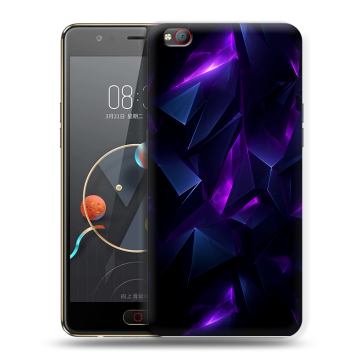 Пластиковый чехол на ZTE Nubia M2 Lite с принтом Абстракиция