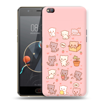 Пластиковый чехол на ZTE Nubia M2 Lite с принтом Hello Kitty Хелоу Кити Пластиковый чехол на ZTE Nubia M2 Lite с принтом Hello Kitty Хелоу Кити