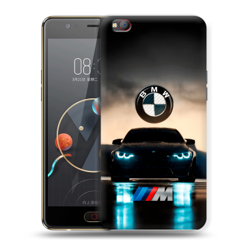 Пластиковый чехол на ZTE Nubia M2 Lite с принтом БМВ BMW Пластиковый чехол на ZTE Nubia M2 Lite с принтом БМВ BMW