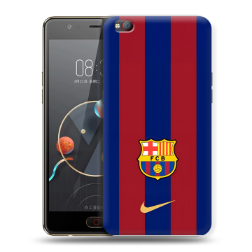 Пластиковый чехол на ZTE Nubia M2 Lite с принтом Барселона Barcelona Пластиковый чехол на ZTE Nubia M2 Lite с принтом Барселона Barcelona