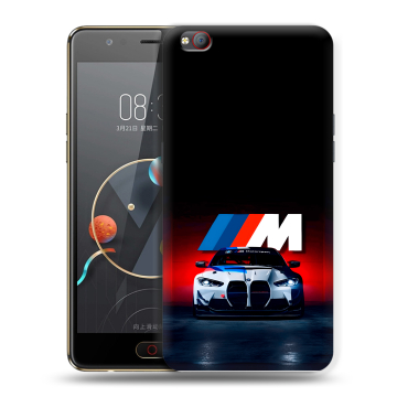 Пластиковый чехол на ZTE Nubia M2 Lite с принтом БМВ BMW Пластиковый чехол на ZTE Nubia M2 Lite с принтом БМВ BMW