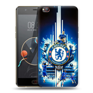 Пластиковый чехол на ZTE Nubia M2 Lite с принтом Chelsea Челси