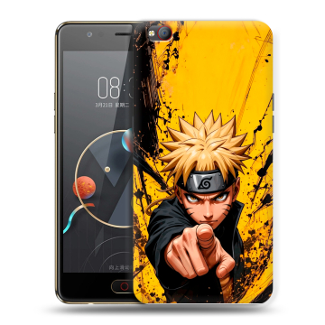Пластиковый чехол на ZTE Nubia M2 Lite с принтом Naruto Наруто