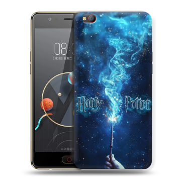 Пластиковый чехол на ZTE Nubia M2 Lite с принтом Harry Potter Гарри Поттер