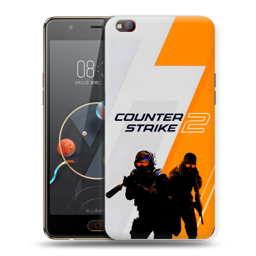 Пластиковый чехол на ZTE Nubia M2 Lite с принтом Counter Strike Пластиковый чехол на ZTE Nubia M2 Lite с принтом Counter Strike