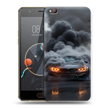 Пластиковый чехол на ZTE Nubia M2 Lite с принтом BMW БМВ Пластиковый чехол на ZTE Nubia M2 Lite с принтом BMW БМВ