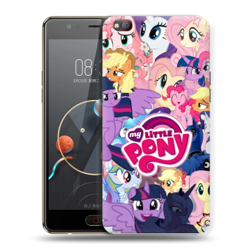 Пластиковый чехол на ZTE Nubia M2 Lite с принтом My little pony Дружба чудо