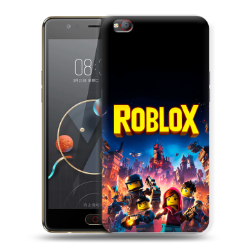 Пластиковый чехол на ZTE Nubia M2 Lite с принтом Roblox Роблокс Пластиковый чехол на ZTE Nubia M2 Lite с принтом Roblox Роблокс