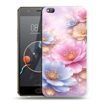 Пластиковый чехол на ZTE Nubia M2 Lite с принтом женский Пластиковый чехол на ZTE Nubia M2 Lite с принтом женский