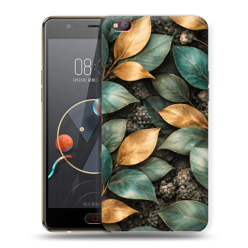 Пластиковый чехол на ZTE Nubia M2 Lite с принтом женский