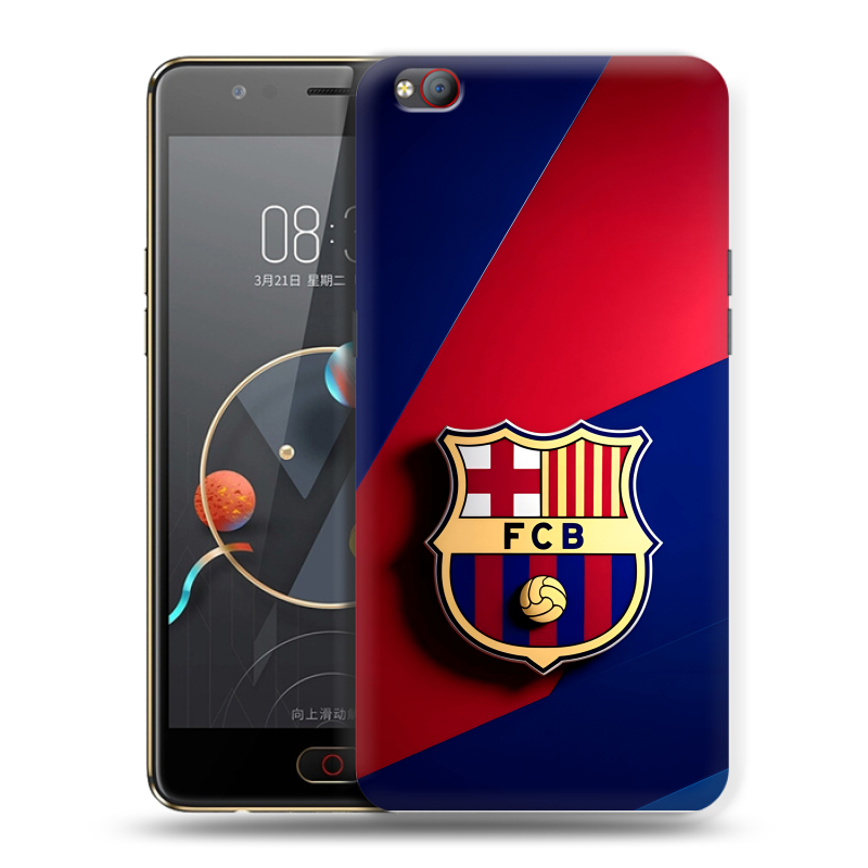 Пластиковый чехол на ZTE Nubia M2 Lite с принтом Барселона Barcelona Пластиковый чехол на ZTE Nubia M2 Lite с принтом Барселона Barcelona