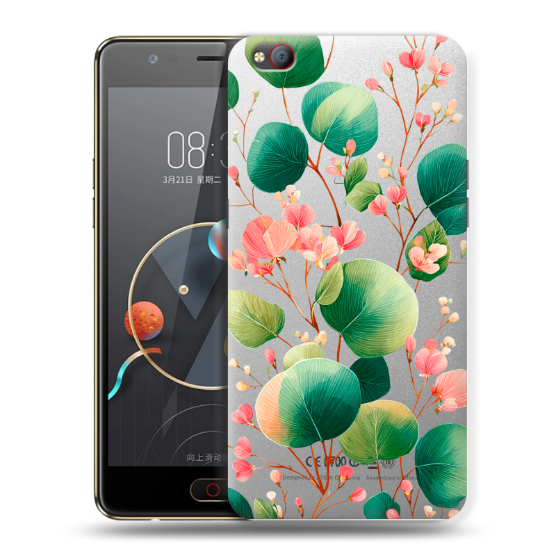 Пластиковый чехол на ZTE Nubia M2 Lite с принтом женский Пластиковый чехол на ZTE Nubia M2 Lite с принтом женский