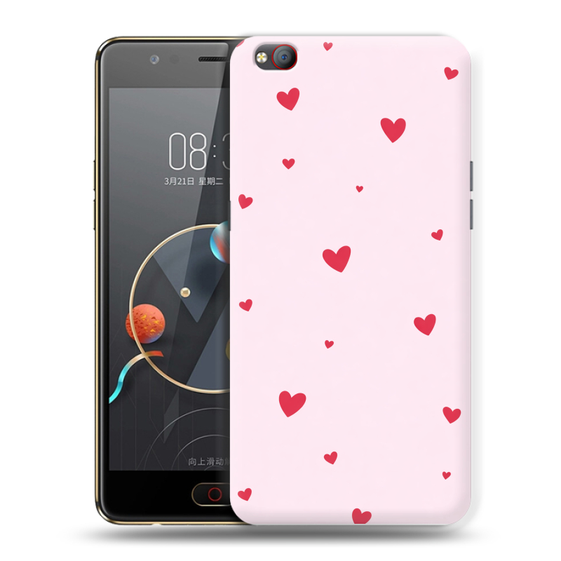 Пластиковый чехол на ZTE Nubia M2 Lite с принтом для девочек Пластиковый чехол на ZTE Nubia M2 Lite с принтом для девочек