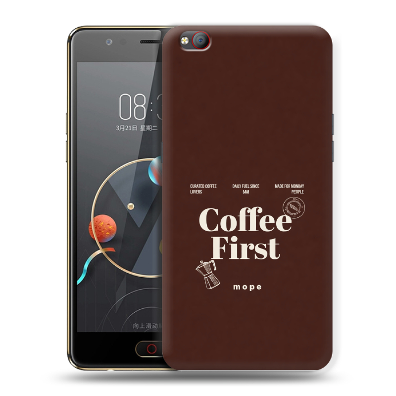 Пластиковый чехол на ZTE Nubia M2 Lite с принтом женский Пластиковый чехол на ZTE Nubia M2 Lite с принтом женский