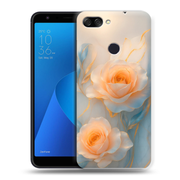 Пластиковый чехол на ASUS ZenFone Max Plus M1 с принтом Женский Пластиковый чехол на ASUS ZenFone Max Plus M1 с принтом Женский