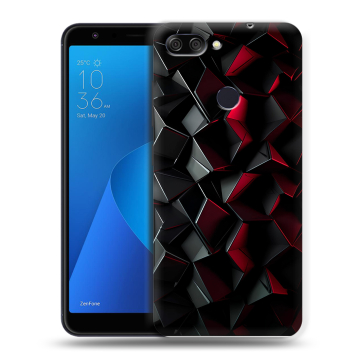 Пластиковый чехол на ASUS ZenFone Max Plus M1 с принтом Абстракция Пластиковый чехол на ASUS ZenFone Max Plus M1 с принтом Абстракция