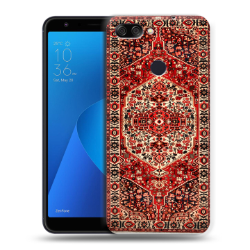 Пластиковый чехол на ASUS ZenFone Max Plus M1 с принтом Ковер