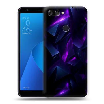Пластиковый чехол на ASUS ZenFone Max Plus M1 с принтом Абстракиция