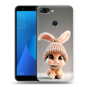 Пластиковый чехол на ASUS ZenFone Max Plus M1 с принтом Кролик Пластиковый чехол на ASUS ZenFone Max Plus M1 с принтом Кролик