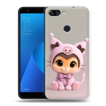 Пластиковый чехол на ASUS ZenFone Max Plus M1 с принтом Куроми Kuromi Пластиковый чехол на ASUS ZenFone Max Plus M1 с принтом Куроми Kuromi