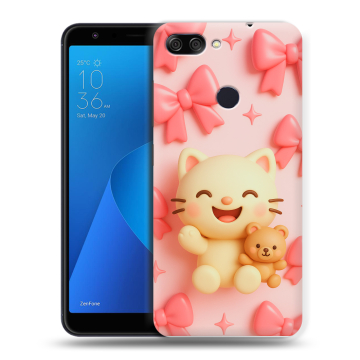 Пластиковый чехол на ASUS ZenFone Max Plus M1 с принтом для девочек