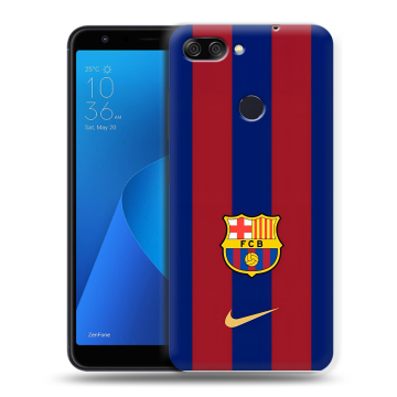 Пластиковый чехол на ASUS ZenFone Max Plus M1 с принтом Барселона Barcelona Пластиковый чехол на ASUS ZenFone Max Plus M1 с принтом Барселона Barcelona