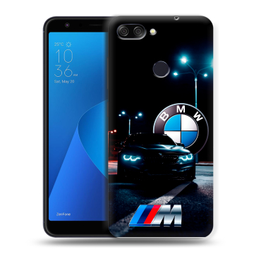 Пластиковый чехол на ASUS ZenFone Max Plus M1 с принтом БМВ BMW Пластиковый чехол на ASUS ZenFone Max Plus M1 с принтом БМВ BMW