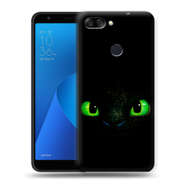 Пластиковый чехол на ASUS ZenFone Max Plus M1 с принтом Как приручить дракона Пластиковый чехол на ASUS ZenFone Max Plus M1 с принтом Как приручить дракона
