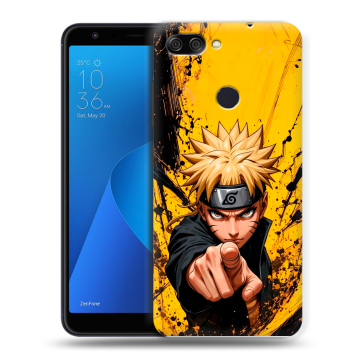 Пластиковый чехол на ASUS ZenFone Max Plus M1 с принтом Naruto Наруто Пластиковый чехол на ASUS ZenFone Max Plus M1 с принтом Naruto Наруто