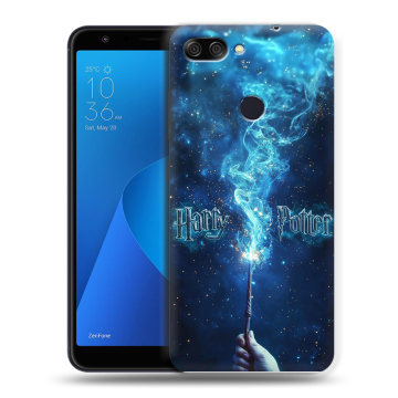 Пластиковый чехол на ASUS ZenFone Max Plus M1 с принтом Harry Potter Гарри Поттер Пластиковый чехол на ASUS ZenFone Max Plus M1 с принтом Harry Potter Гарри Поттер