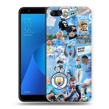Пластиковый чехол на ASUS ZenFone Max Plus M1 с принтом Man City Манчестер Сити Пластиковый чехол на ASUS ZenFone Max Plus M1 с принтом Man City Манчестер Сити