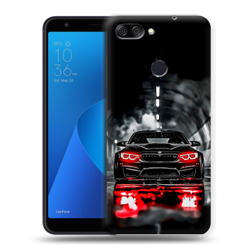 Пластиковый чехол на ASUS ZenFone Max Plus M1 с принтом BMW БМВ Пластиковый чехол на ASUS ZenFone Max Plus M1 с принтом BMW БМВ