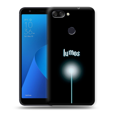 Пластиковый чехол на ASUS ZenFone Max Plus M1 с принтом Harry Potter Гарри Поттер
