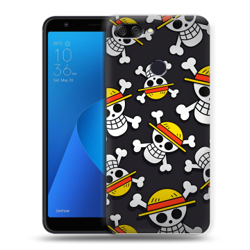 Пластиковый чехол на ASUS ZenFone Max Plus M1 с принтом One Piece Ван Пис Пластиковый чехол на ASUS ZenFone Max Plus M1 с принтом One Piece Ван Пис
