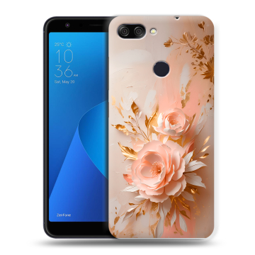 Пластиковый чехол на ASUS ZenFone Max Plus M1 с принтом женский Пластиковый чехол на ASUS ZenFone Max Plus M1 с принтом женский