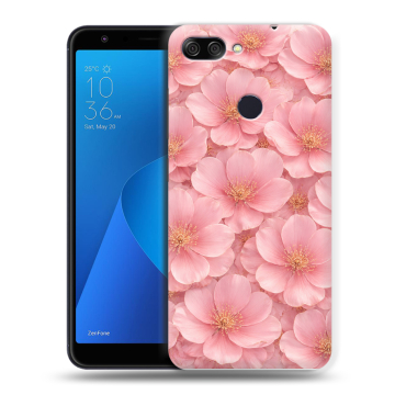 Пластиковый чехол на ASUS ZenFone Max Plus M1 с принтом женский Пластиковый чехол на ASUS ZenFone Max Plus M1 с принтом женский