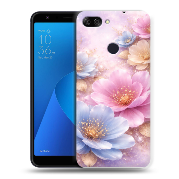 Пластиковый чехол на ASUS ZenFone Max Plus M1 с принтом женский