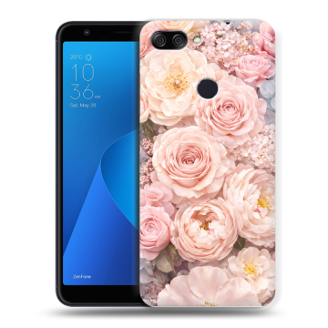 Пластиковый чехол на ASUS ZenFone Max Plus M1 с принтом женский