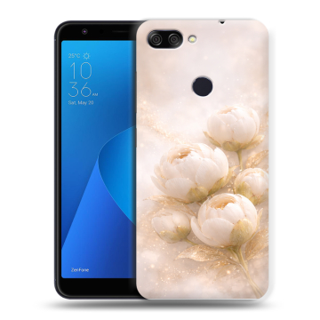 Пластиковый чехол на ASUS ZenFone Max Plus M1 с принтом женский