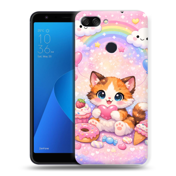 Пластиковый чехол на ASUS ZenFone Max Plus M1 с принтом для девочек Пластиковый чехол на ASUS ZenFone Max Plus M1 с принтом для девочек