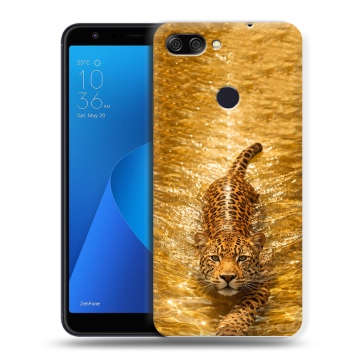 Пластиковый чехол на ASUS ZenFone Max Plus M1 с принтом женский