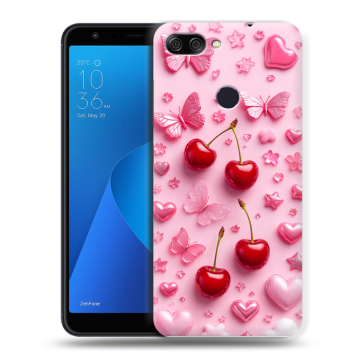 Пластиковый чехол на ASUS ZenFone Max Plus M1 с принтом для девочек Пластиковый чехол на ASUS ZenFone Max Plus M1 с принтом для девочек