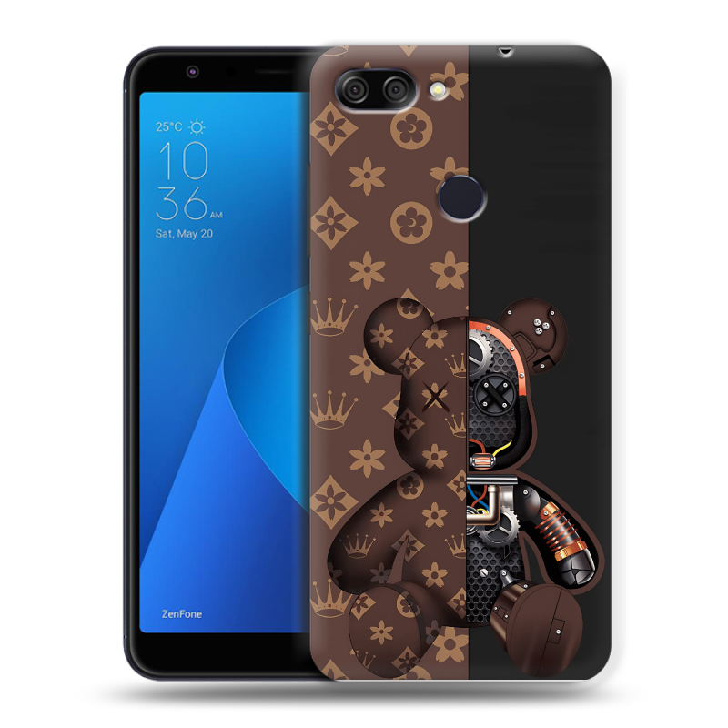 Пластиковый чехол на ASUS ZenFone Max Plus M1 с принтом Луи робот Пластиковый чехол на ASUS ZenFone Max Plus M1 с принтом Луи робот