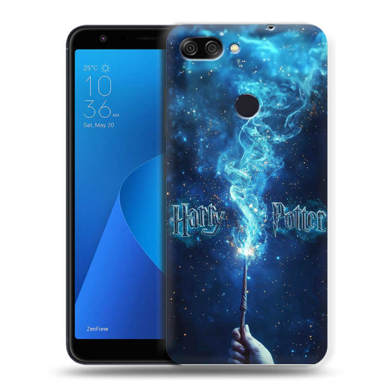 Пластиковый чехол на ASUS ZenFone Max Plus M1 с принтом Harry Potter Гарри Поттер Пластиковый чехол на ASUS ZenFone Max Plus M1 с принтом Harry Potter Гарри Поттер