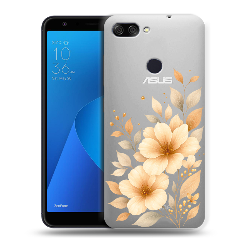 Пластиковый чехол на ASUS ZenFone Max Plus M1 с принтом для девушки Пластиковый чехол на ASUS ZenFone Max Plus M1 с принтом для девушки