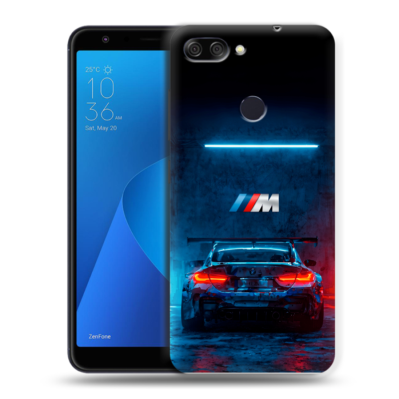 Пластиковый чехол на ASUS ZenFone Max Plus M1 с принтом BMW БМВ Пластиковый чехол на ASUS ZenFone Max Plus M1 с принтом BMW БМВ