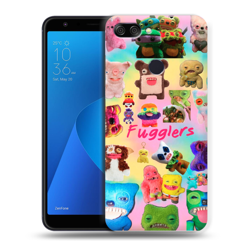 Пластиковый чехол на ASUS ZenFone Max Plus M1 с принтом Флагер Fuggler Пластиковый чехол на ASUS ZenFone Max Plus M1 с принтом Флагер Fuggler
