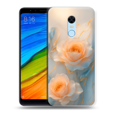 Силиконовый противоударный чехол на Xiaomi RedMi 5 Plus с принтом Женский Силиконовый противоударный чехол на Xiaomi RedMi 5 Plus с принтом Женский